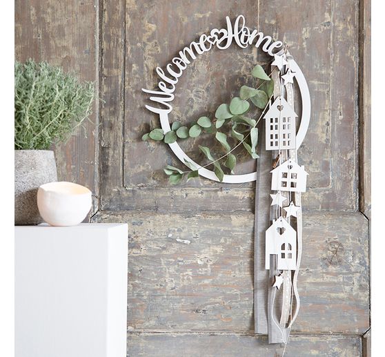 Holzring-Set "Welcome Home"