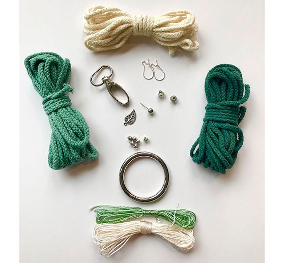 Makramee-Schmuckset "Choose Happy"