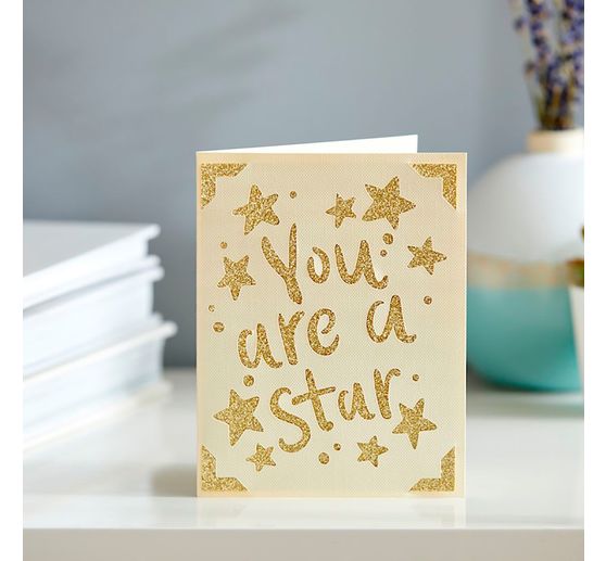 Cricut Joy Doppelkarten mit Einleger & Umschlägen "Insert Cards", 10,7 cm x 13,9