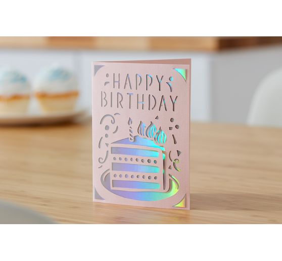 Cricut Joy Doppelkarten mit Einleger & Umschlägen "Insert Cards", 10,7 cm x 13,9