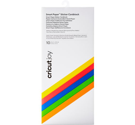 Cricut Joy self-adhesive cardboard "Smart Paper - Brightbow Sampler"