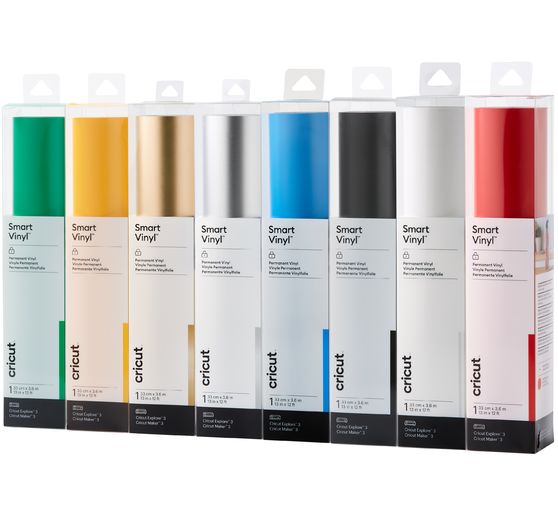 Cricut Selbstklebende Vinylfolie "Smart Vinyl - Permanent", 33 x 360 cm