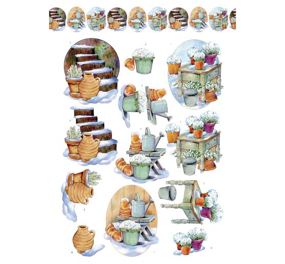3D-Stanzbogenbuch "Winter Charme"