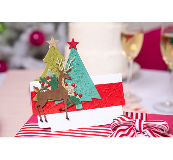 Sizzix Thinlits punching template "Delightful Deer"