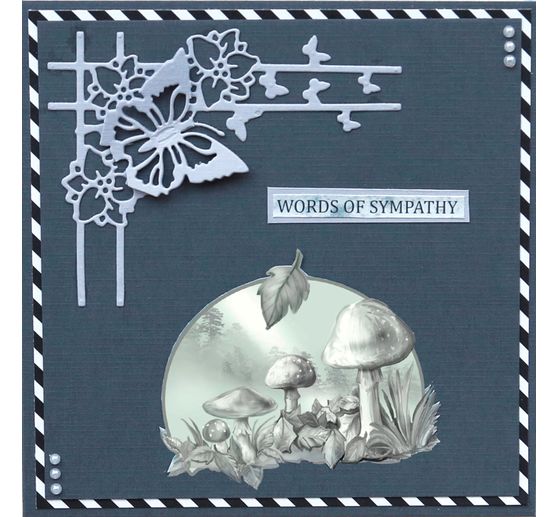 3D punched sheet book "Condolences"