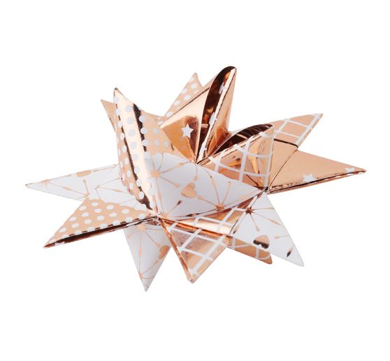Faltpapier "X-Mas Roségold"