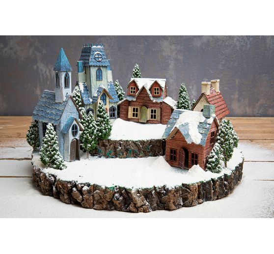 Sizzix Thinlits Stanzschablonen-Set "Village Collection by Tim Holtz"