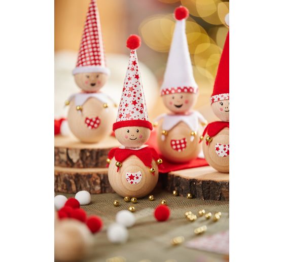 VBS Handicraft set "Wooden ball gnome"