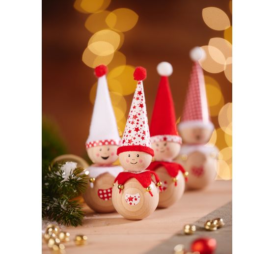 VBS Handicraft set "Wooden ball gnome"