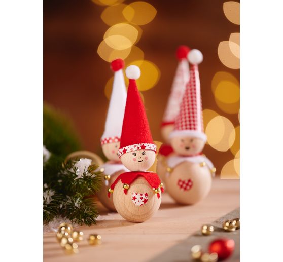 VBS Handicraft set "Wooden ball gnome"
