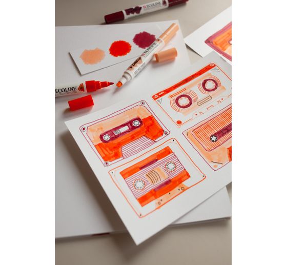 Talens Ecoline Duotip "Sekundärfarben-Set"