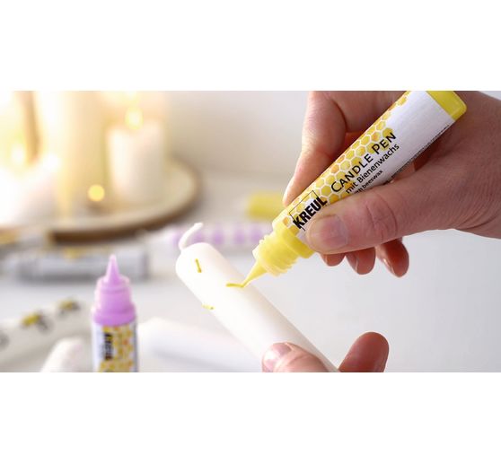 KREUL Candle Pen "Bee Happy", 6er Set