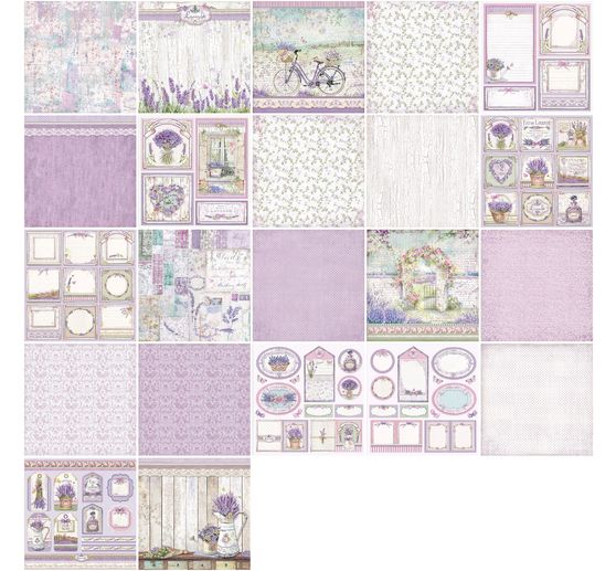 Scrapbook-Block "Provence"