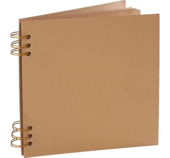 VBS Ring binder album, kraft paper pages