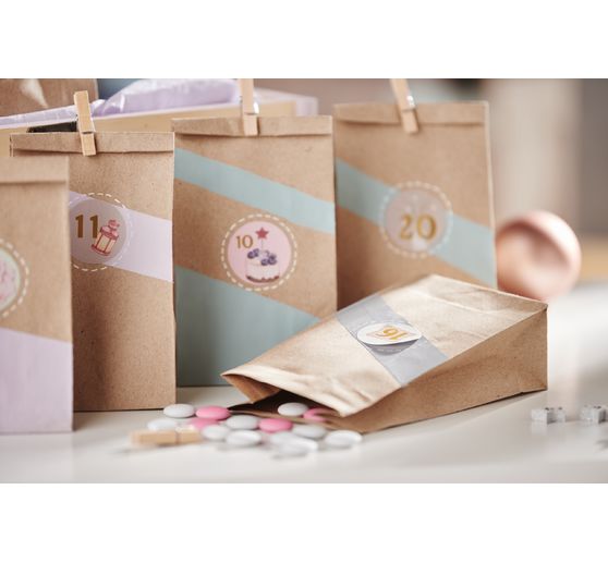 VBS Advent calendar set "Pastel"