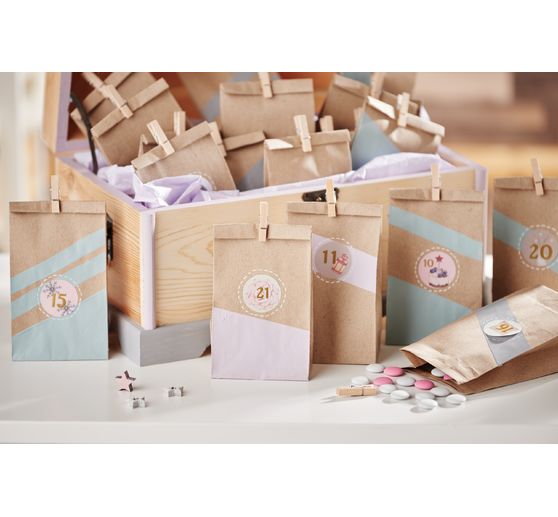 VBS Advent calendar set "Pastel"