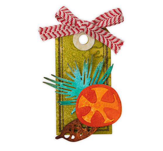 Sizzix Thinlits punching template "Modern Festive by Tim Holtz"