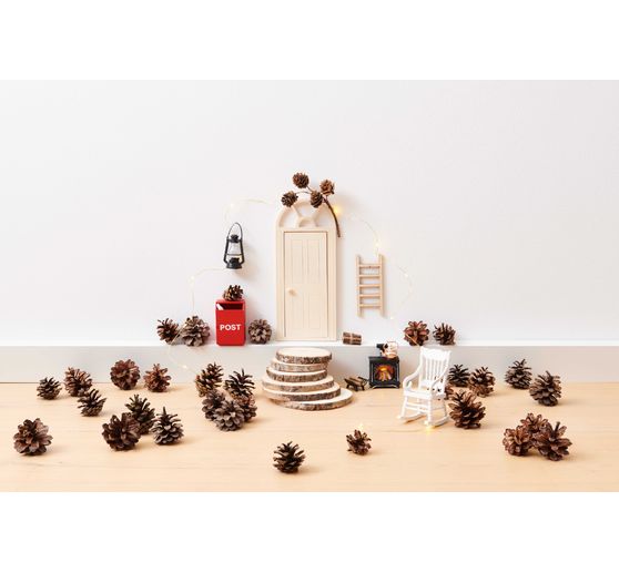 Rico Design Miniatur "Kamin mit Licht"