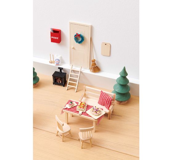 Rico Design Miniatur "Kamin mit Licht"