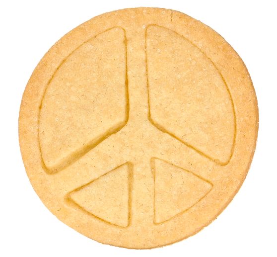 Ausstechform "Peace"