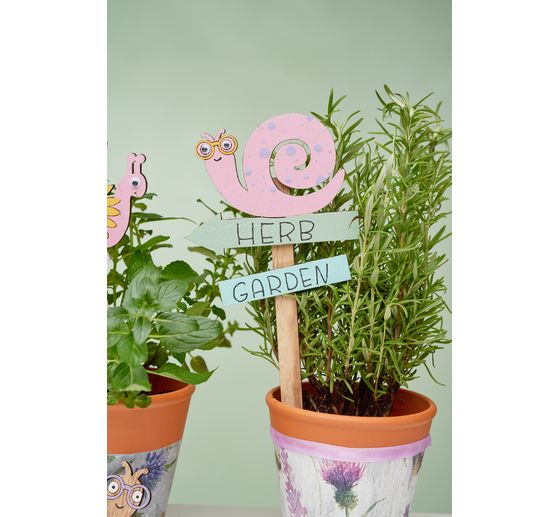 Serviette "Hummeln und Blumen"