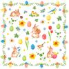 Serviette "Süße Osterhasis"