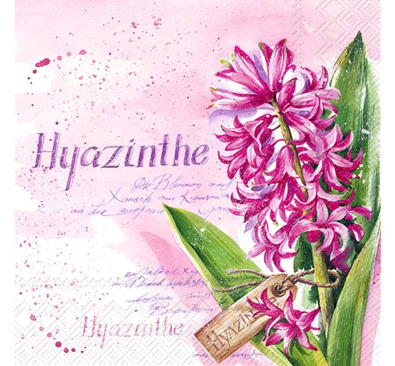 Napkin "Hyacinth Pink Perl"