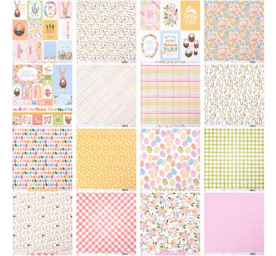 VBS Scrapbook paper set "Happy Easter"