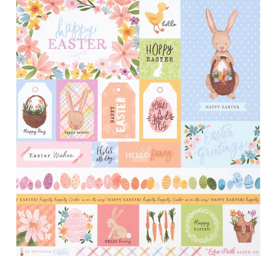 VBS Scrapbook paper set "Happy Easter"