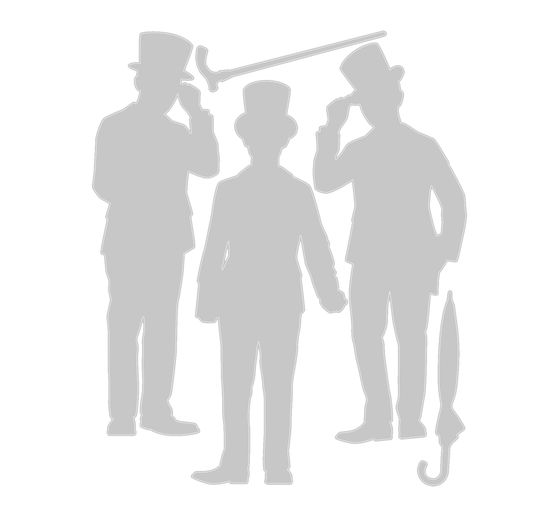 Sizzix Thinlits Stanzschablone "Gentlemen by Tim Holtz"