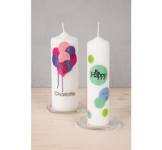 Decorating wax sheets "Mica colorful"