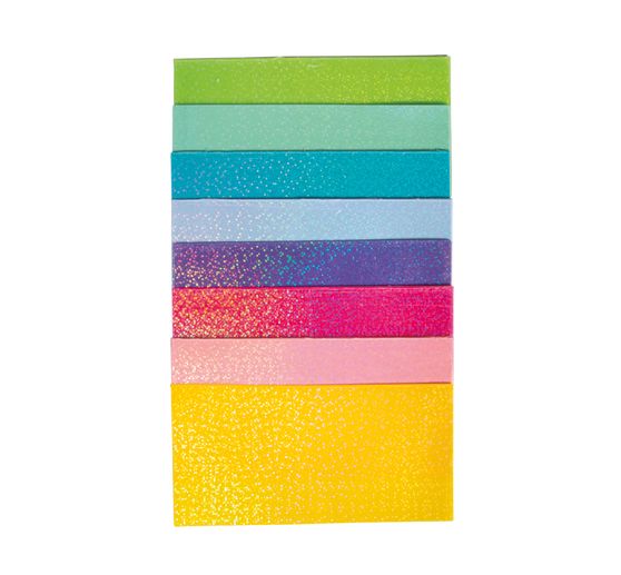 Decorating wax sheets "Mica colorful"
