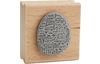 Wooden stamp "Frohe Ostern"