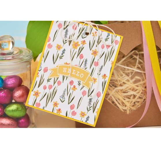 Double cards with envelopes "Vivid colours", 50 pieces