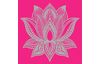 Schablone "Lotus Blume", 15x15cm
