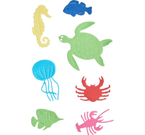 Punching template "Sea animals"