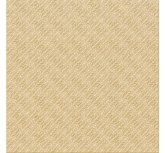 Faltpapier-Sortiment "Kraftpapier Floral"