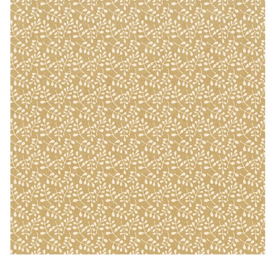Faltpapier-Sortiment "Kraftpapier Floral"