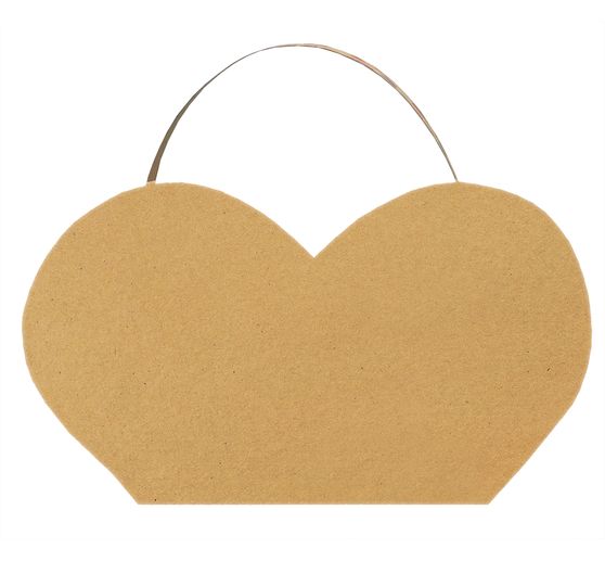 Heart gift basket