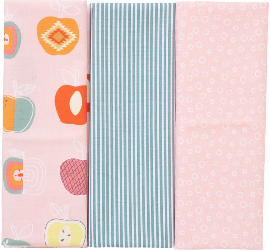 Bea Lena fabric package "Colorful apples"