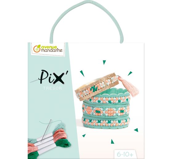 Jewelery set embroidery "Pix' Trésor – Joy"