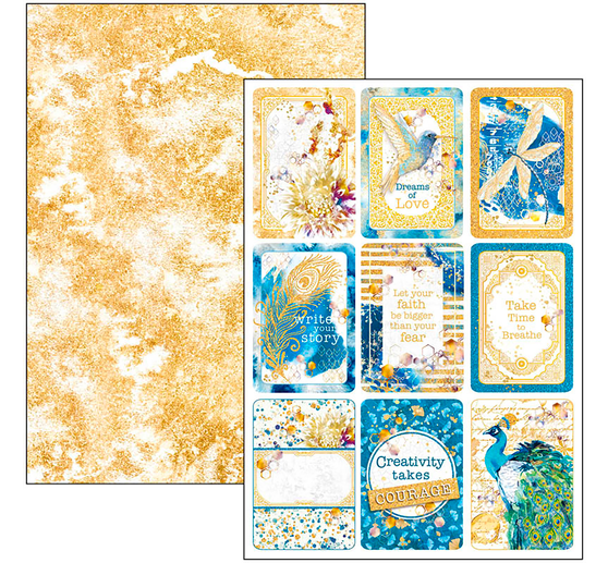 Papier-Set "Indigo"