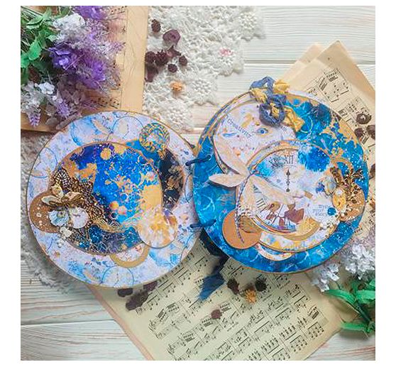 Scrapbook-Papier "Indigo"