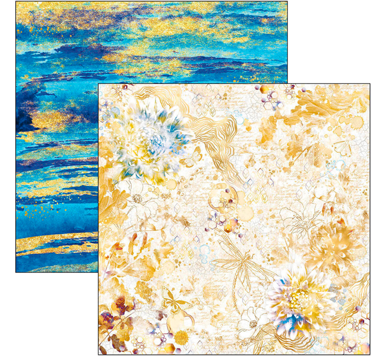 Scrapbook-Papier "Indigo"