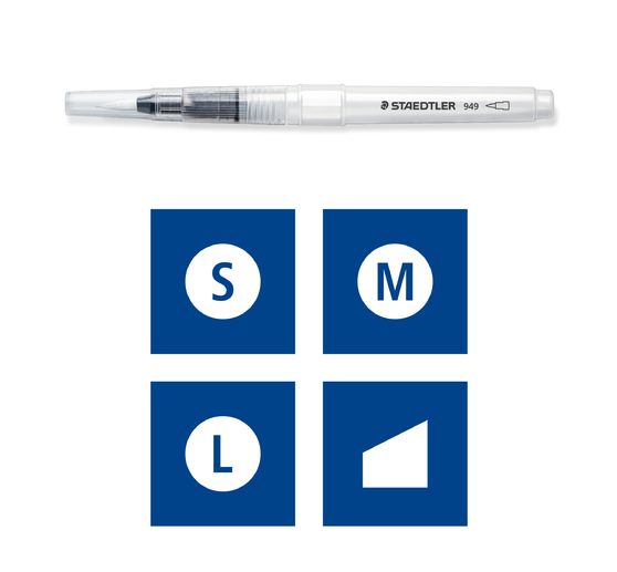 STAEDTLER Pinsel mit Wassertank