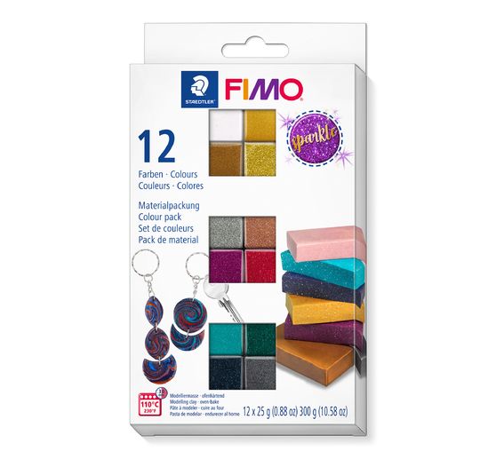 FIMO soft Material pack "Effect Sparkle"
