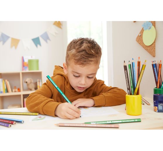 STAEDTLER Noris colour "Jumbo Buntstifte", 9er-Set + 1 Gratis