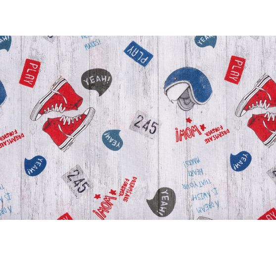 Cotton fabric "Sneaker"