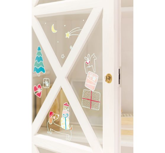 Window decoration templates "Cosy Winter"