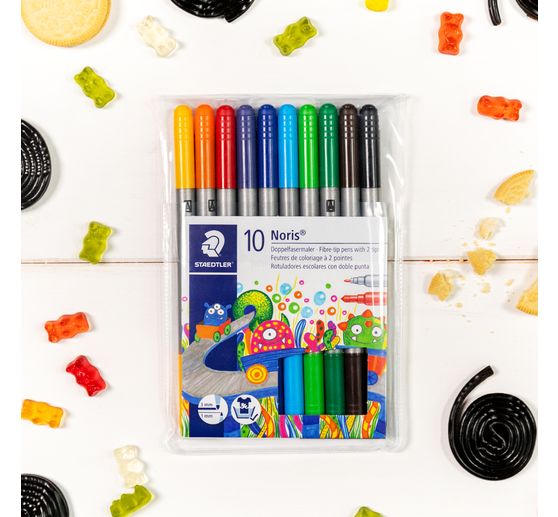 STAEDTLER Noris "Doppelfasermaler"